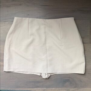 Abercrombie & Fitch Tan Mini Skirt